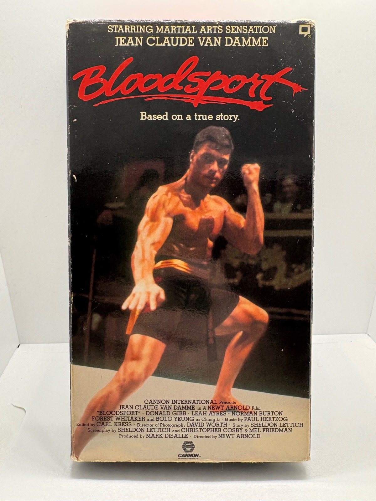 Bloodsport VHS 1988 Martial Arts Action Warner Home Video
