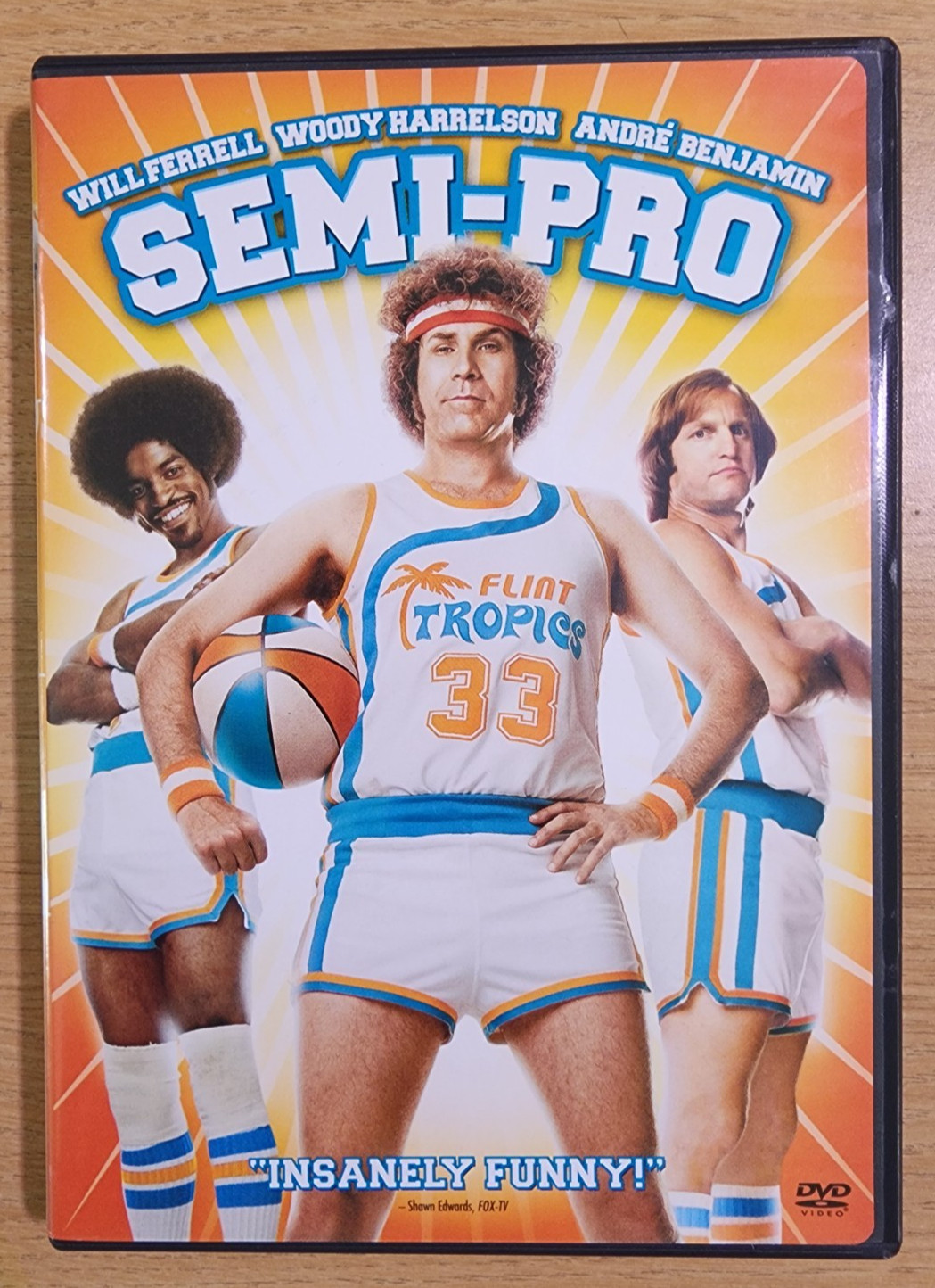 Semi-Pro (DVD, 2008, Widescreen) Will Ferrell, Woody Harrelson, André Benjamin