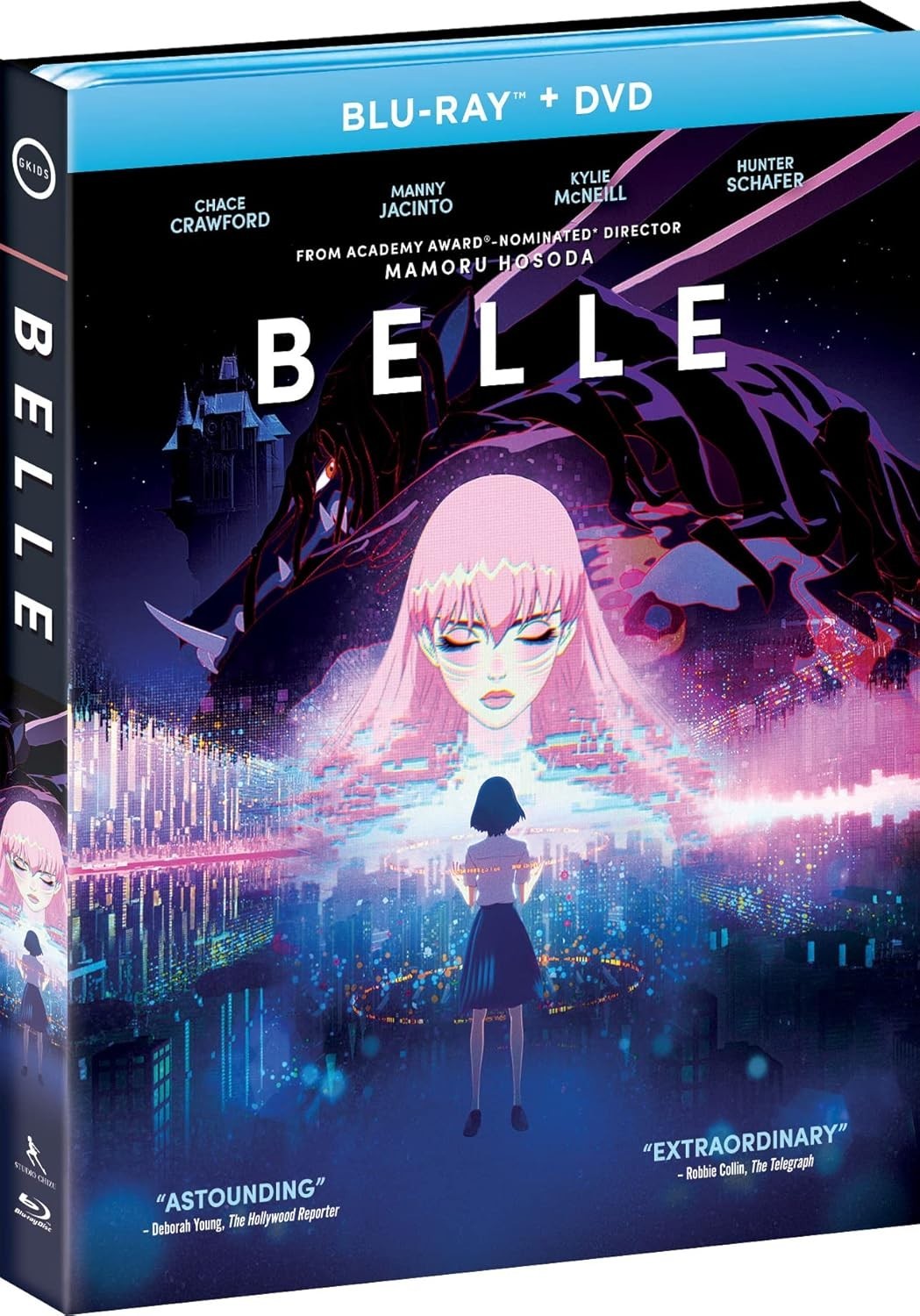 Belle (Chace Crawford) Blu-Ray/DVD New w/ slipcover A NTSC English/Japanese 2021