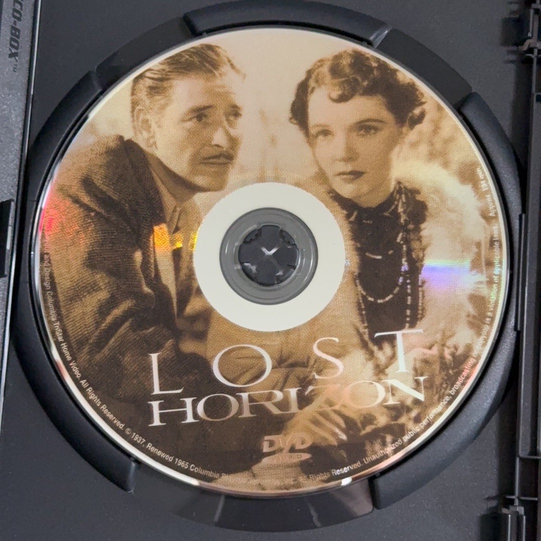 Lost Horizon Columbia Classics DVD Ronald Colman 1937 Restored