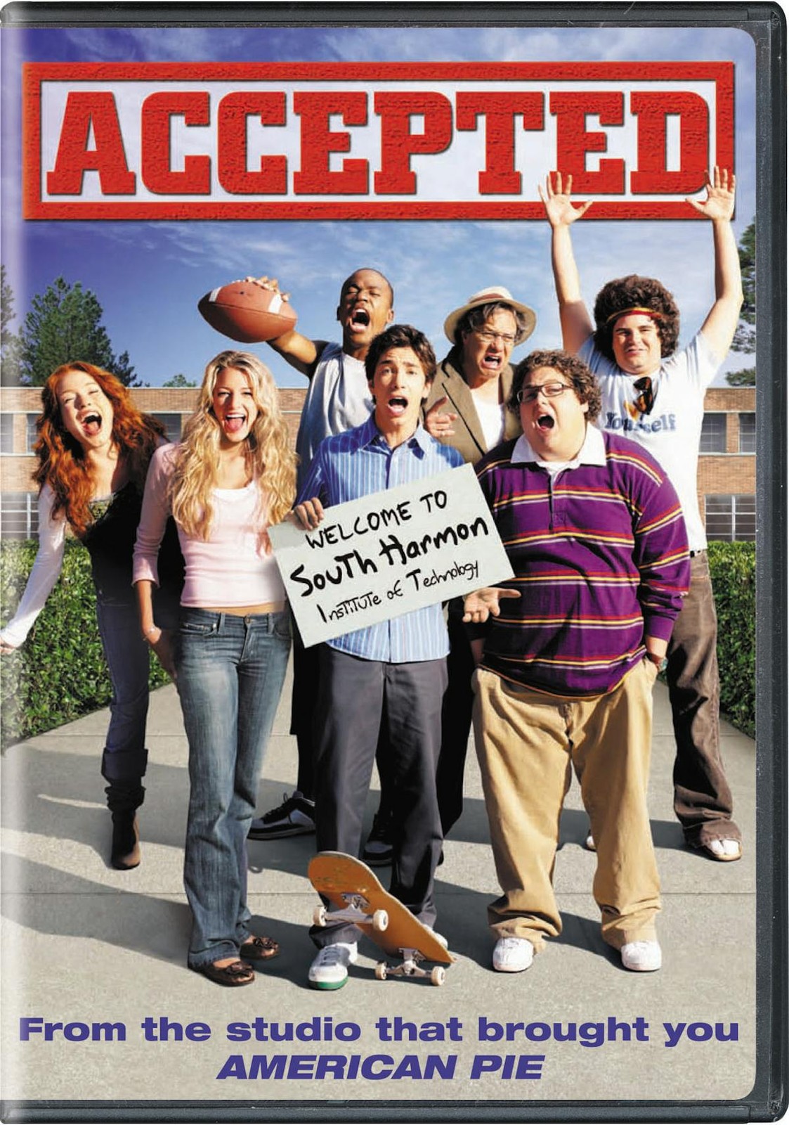 Accepted DVD Justin Long NEW