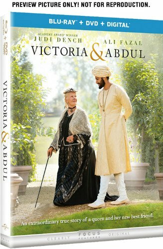 Victoria and Abdul Blu-ray Judi Dench NEW Free Shipping
