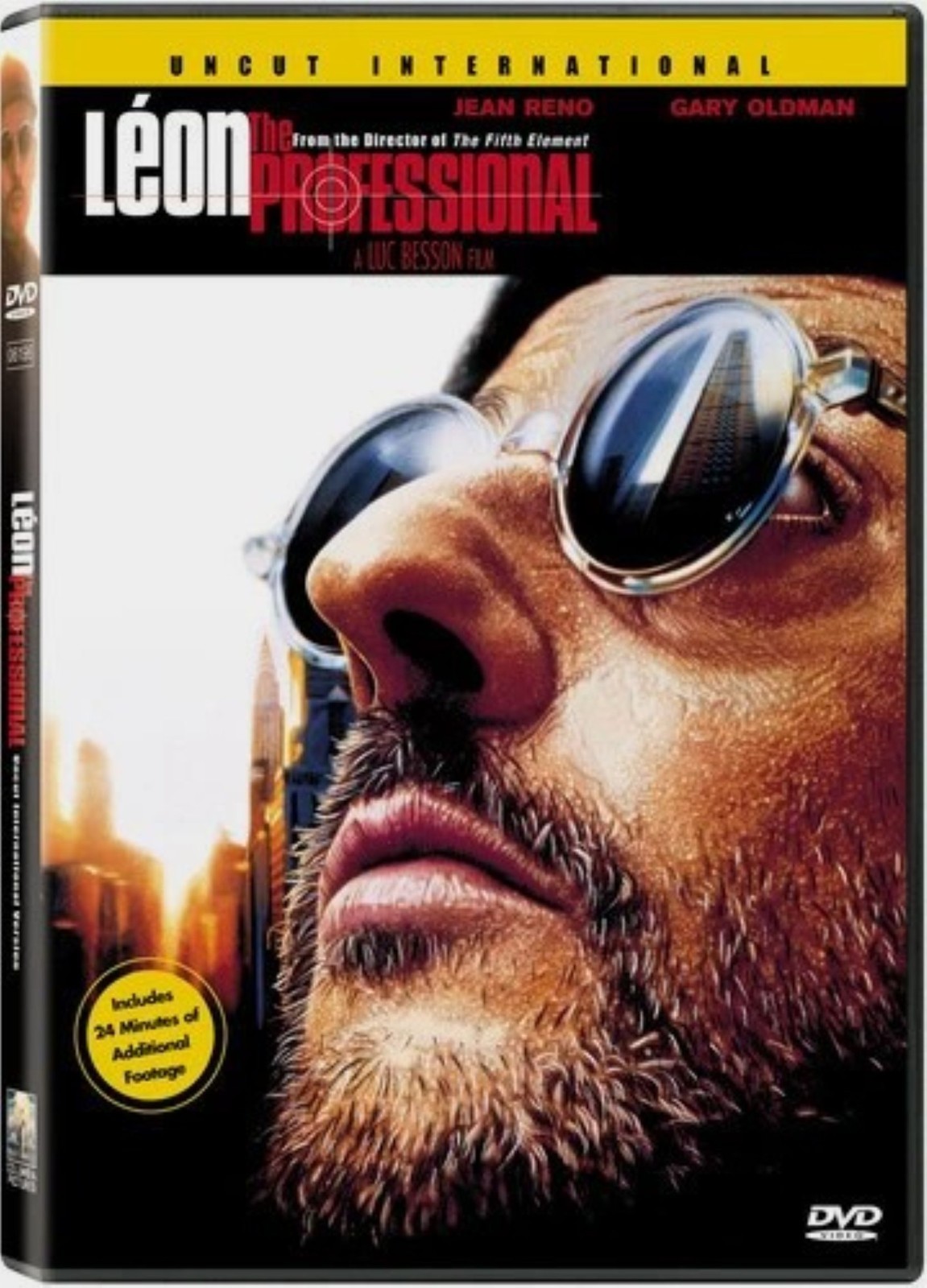Leon the Professional (1994) Jean Reno, Natalie Portman DVD w/Insert – Excellent
