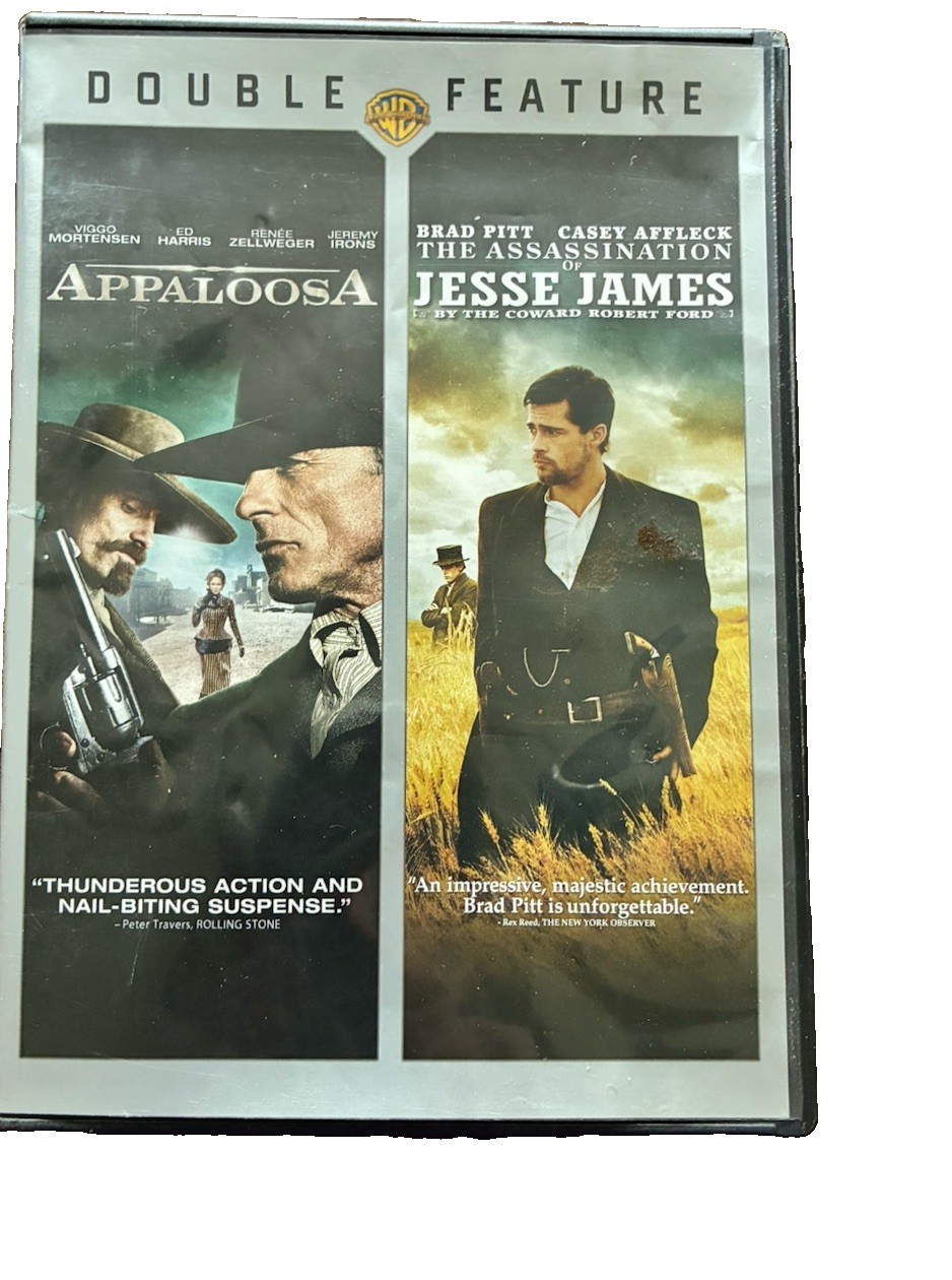 Appaloosa & The Assassination of Jesse James DVD Double Feature Western