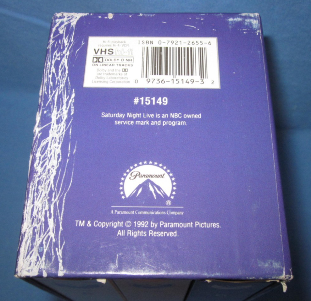 Eddie Murphy Live (VHS, 1992, 3-Tape Set) box a bit rough, tapes look nice
