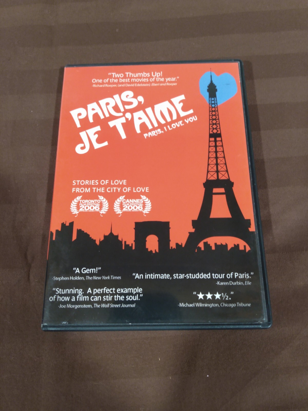 Paris, Je T’aime (DVD, 2007, Widescreen) NATALIE PORTMAN