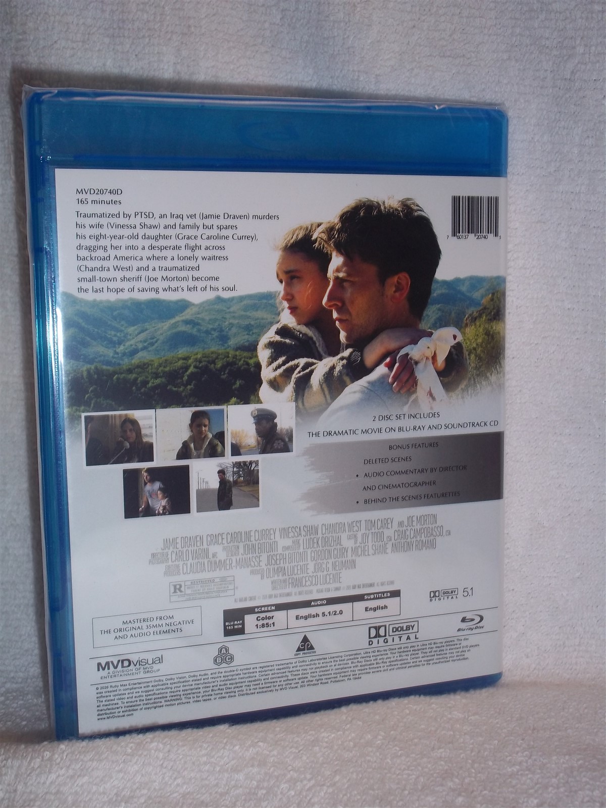 Badland (Blu-ray/CD, 2026) Vinessa Shaw Chandra West Grace Fulton horror drama