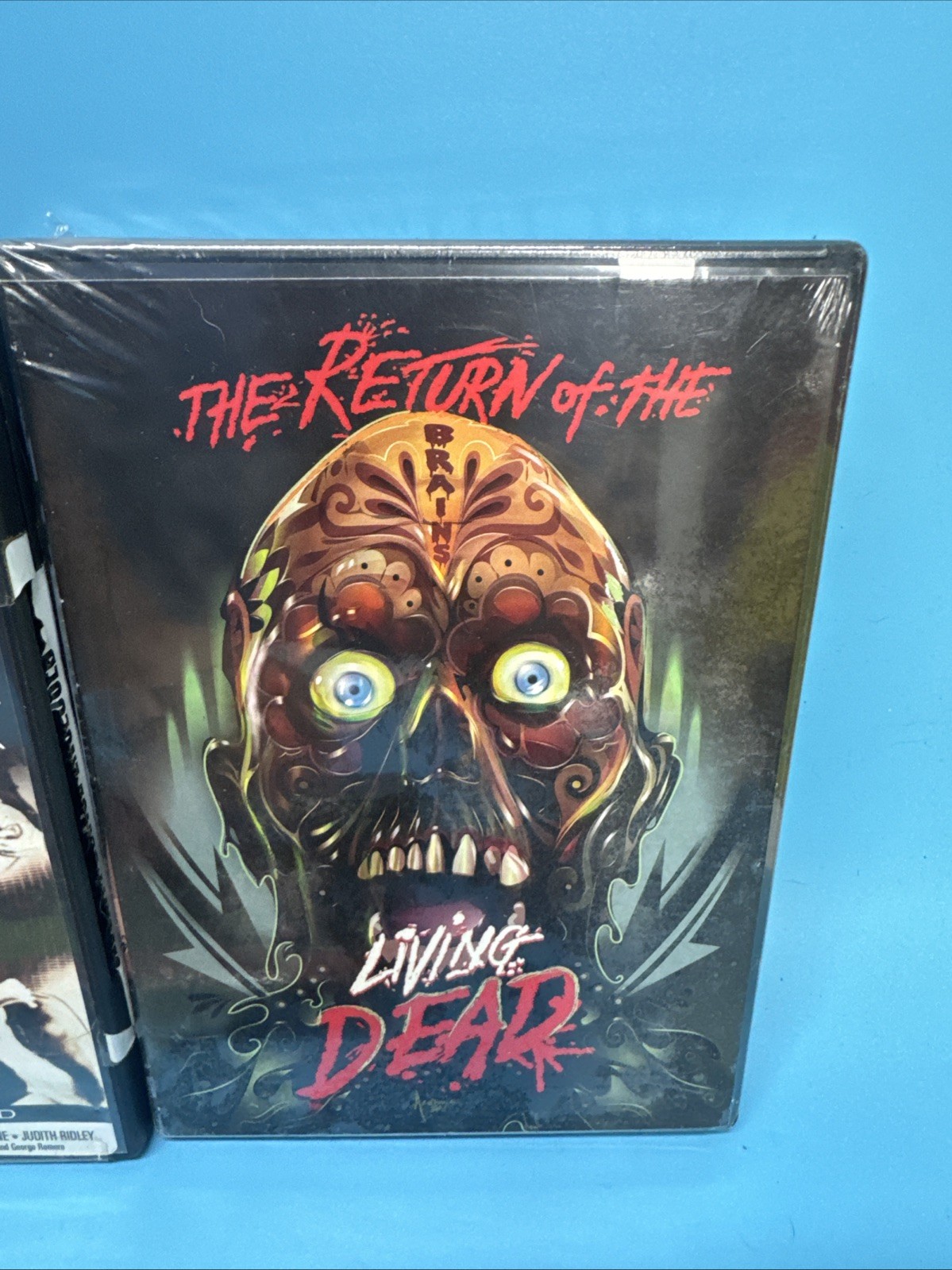 LOT OF 6 HORROR MOVIES NIGHT & RETURN OF THE LIVING DEAD ~ DEAD HATE THE LIVING