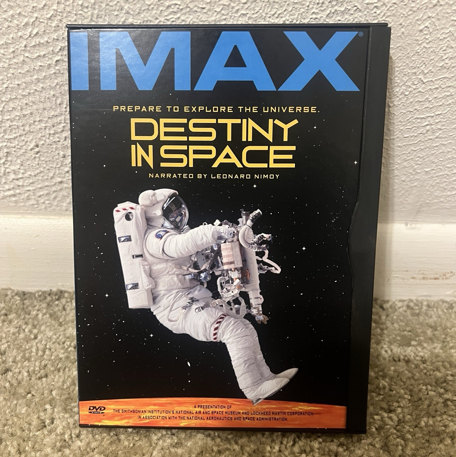 IMAX Destiny in Space DVD Leonard Nimoy 40 Min Toni Myers Dolby Digital 5.1