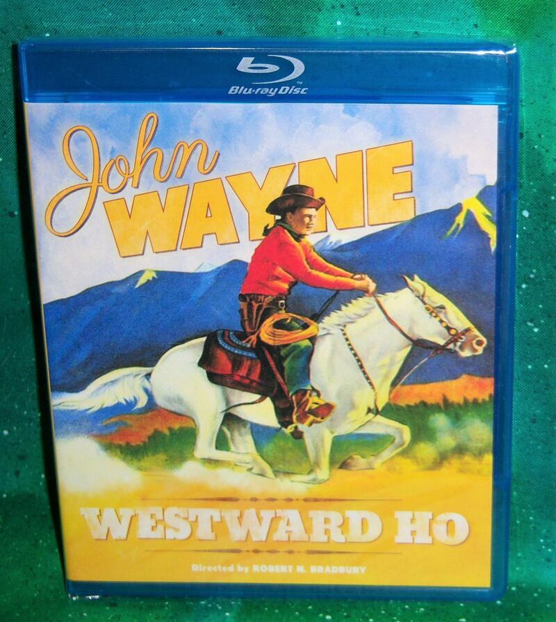 NEW RARE OOP OLIVE FILMS JOHN WAYNE WESTWARD HO WESTERN MOVIE BLU RAY 1935