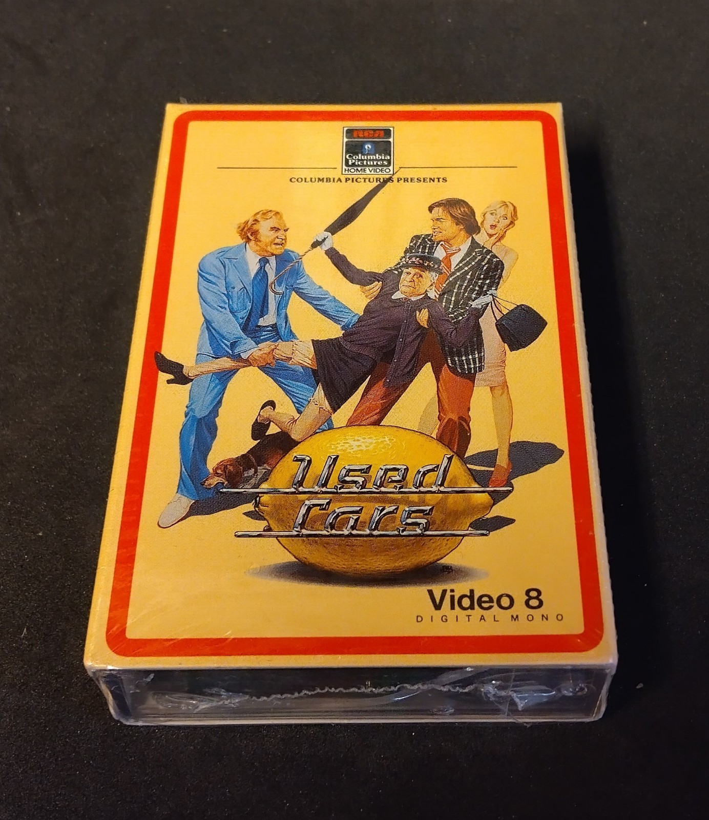 Factory Sealed USED CARS VIDEO8 VIDEO 8mm VHS