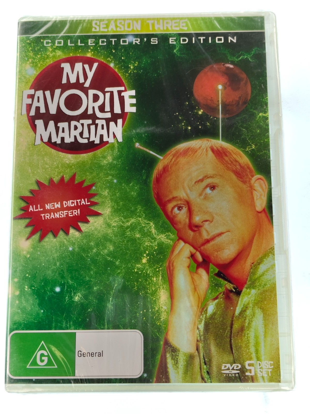 My Favourite Martian : Season 3 (Collector’s Edition, DVD, 1965) New Sealed
