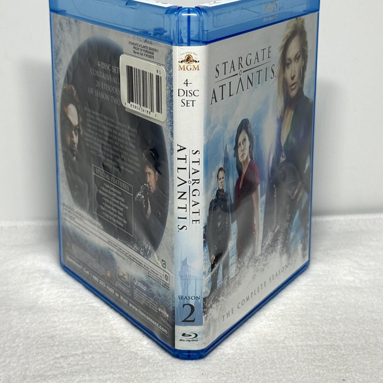 Stargate Atlantis: The Complete Series Season 2 Blu-ray 4-Disc Set