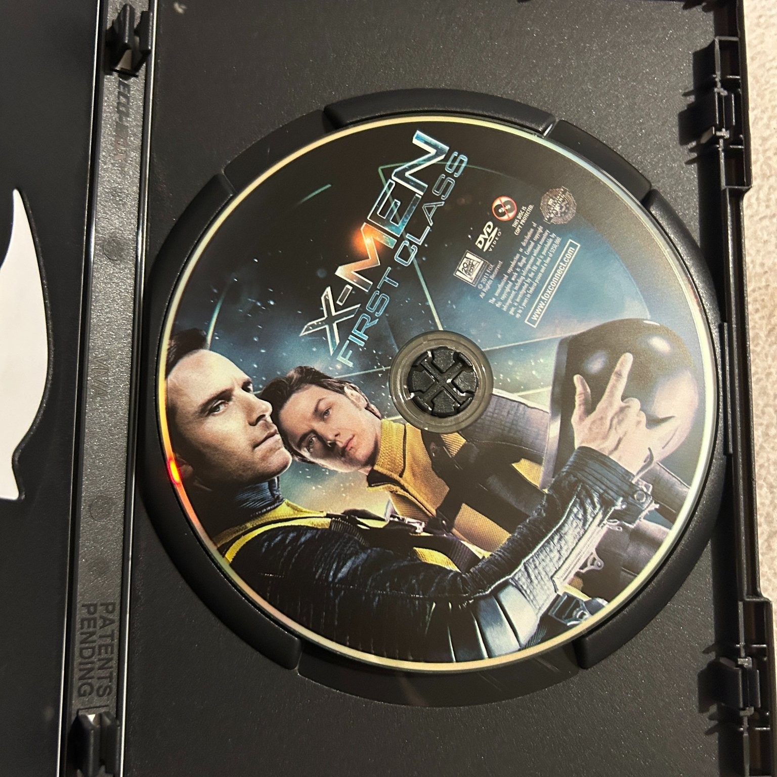 X-MEN FIRST CLASS DVD 2011 James McAvoy Michael Fassbender Matthew Vaughn PG-13