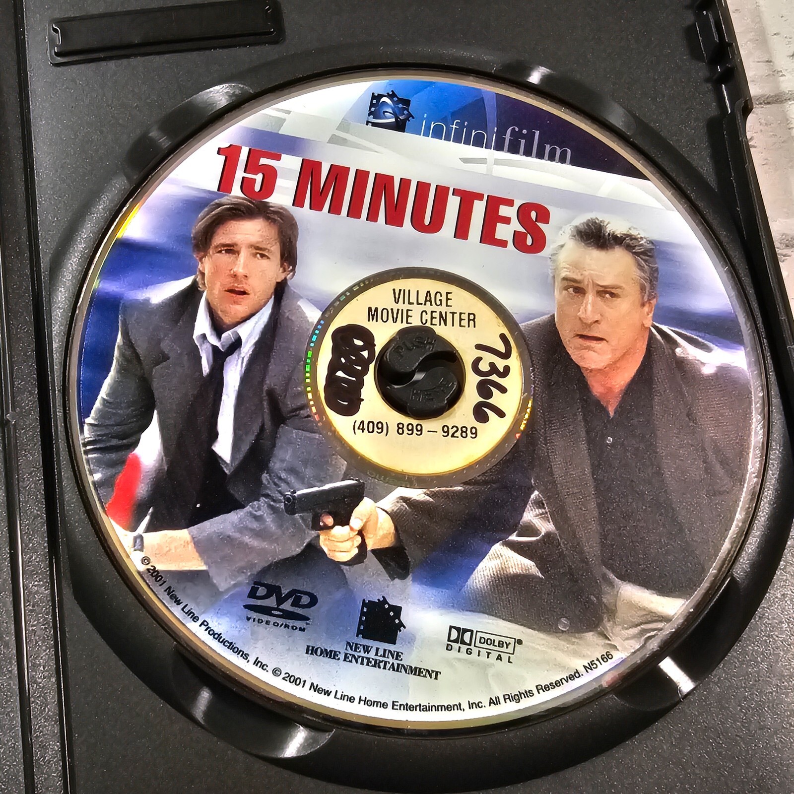15 Minutes (DVD, 2001)