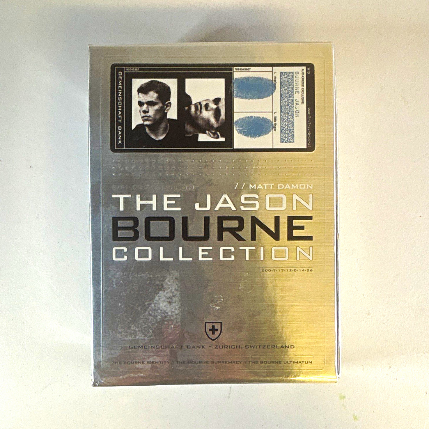 The Jason Bourne Collection DVD Widescreen Bourne Franchise Matt Damon