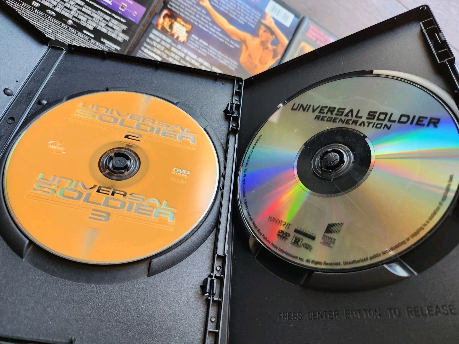21 Jean-Claude Van Damme DVD lot Universal Soldier BLOOODSPORT fighter HTF OOP