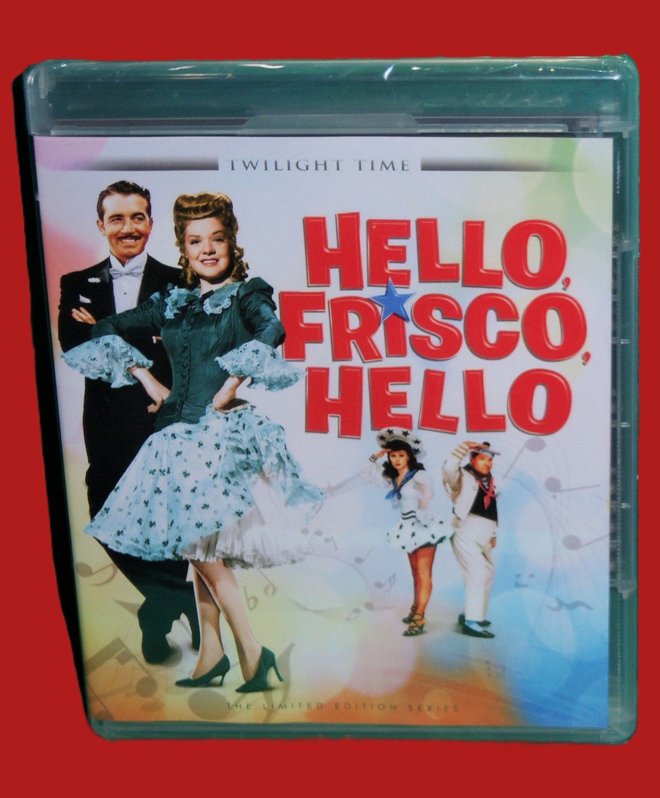NEW RARE OOP TWILIGHT TIME ALICE FAYE HELLO FRISCO HELLO MUSICAL BLU RAY 1943
