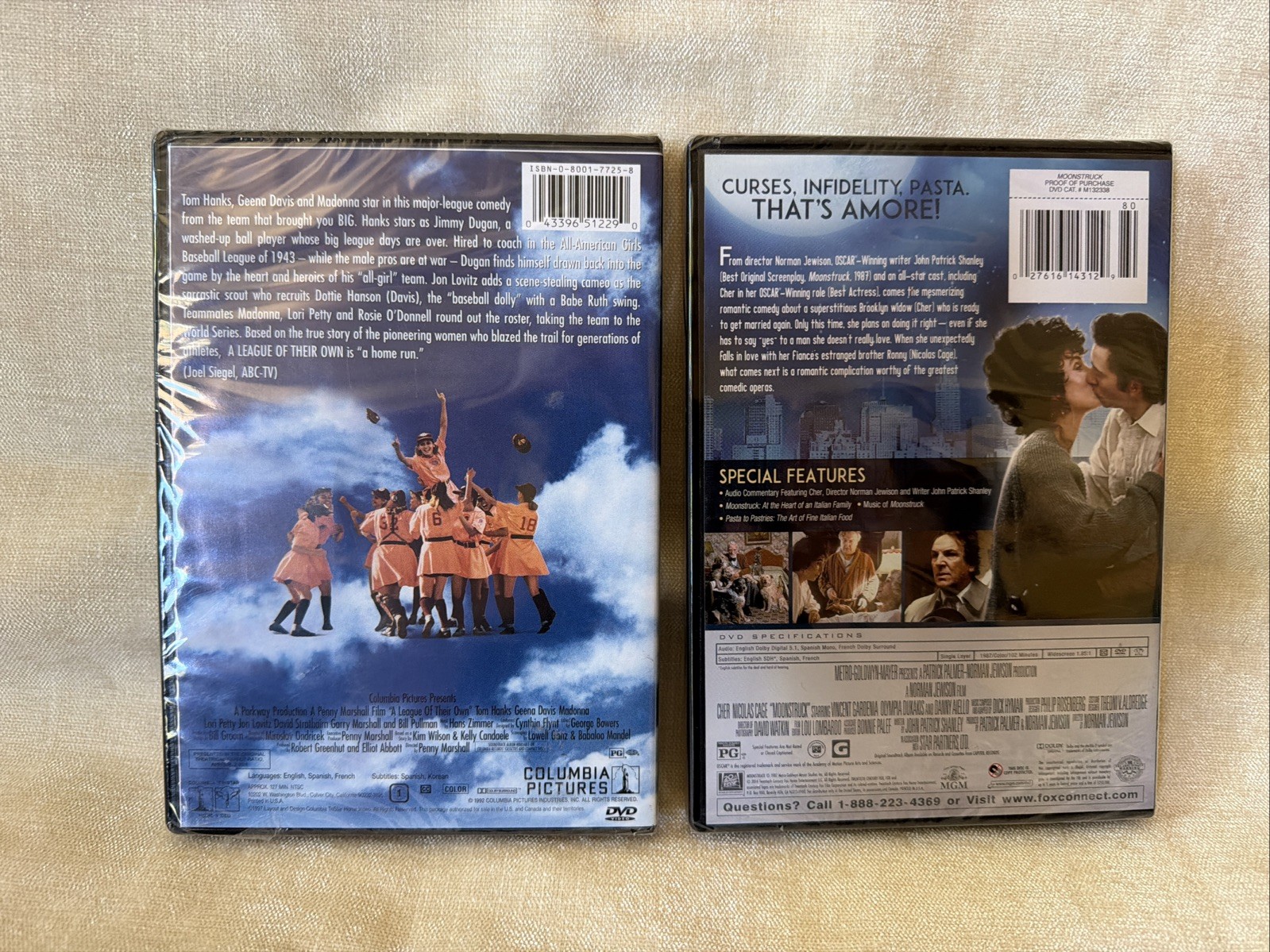 NEW SEALED DVD Lot of 9 Kids, ’80s, 90’s, Indie, Brad Pitt, Madonna, Tom Hanks