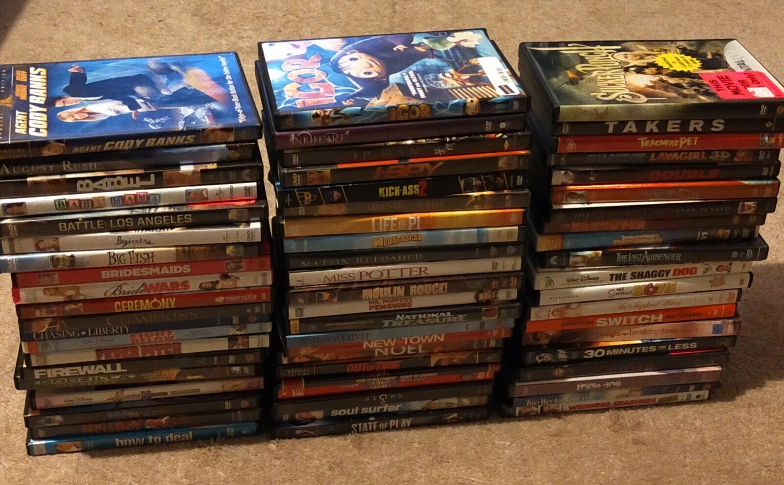 DVD MOVIES ( PICK AND CHOOSE)