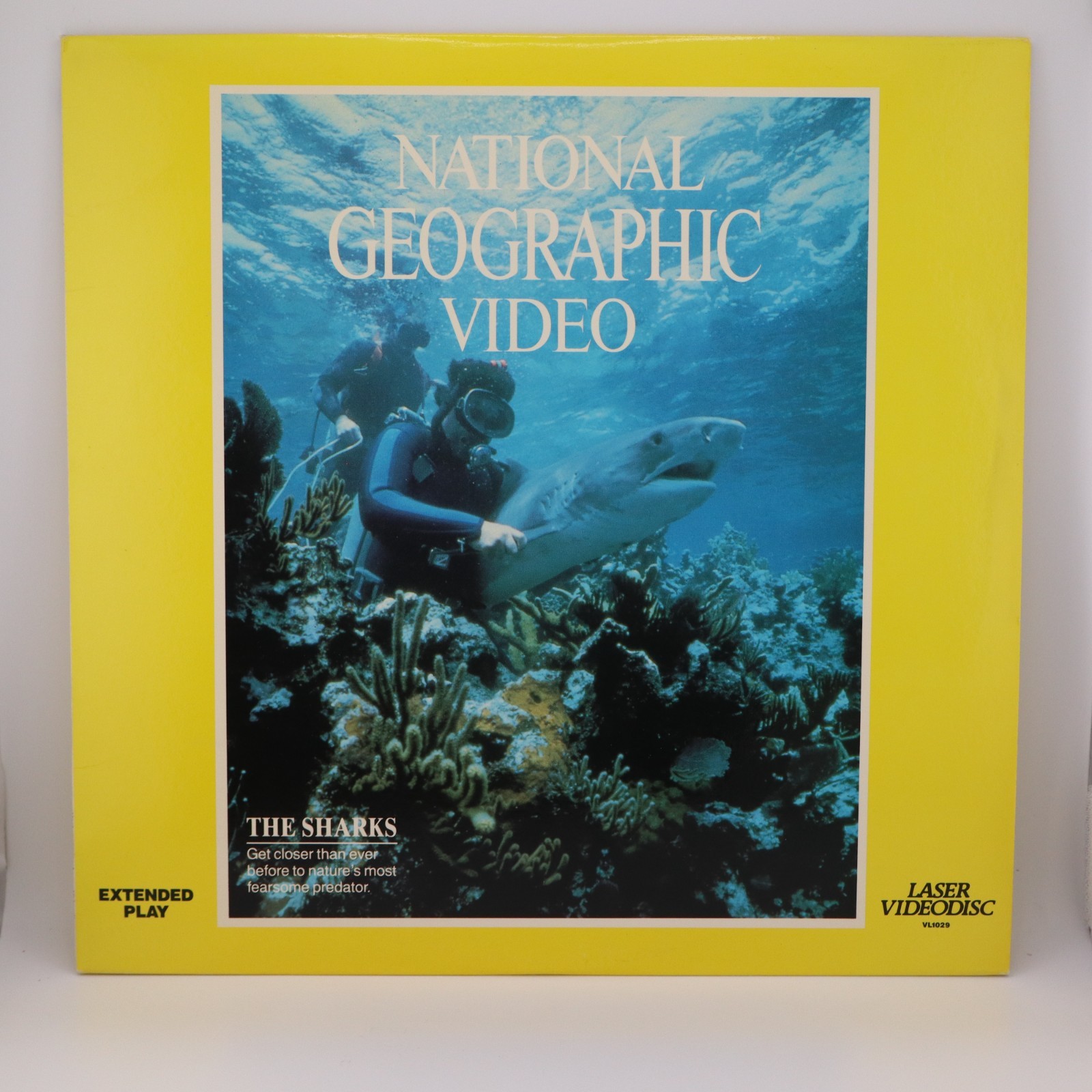 National Geographic: The Sharks / Land of the Tiger / African Wildlife LASERDISC