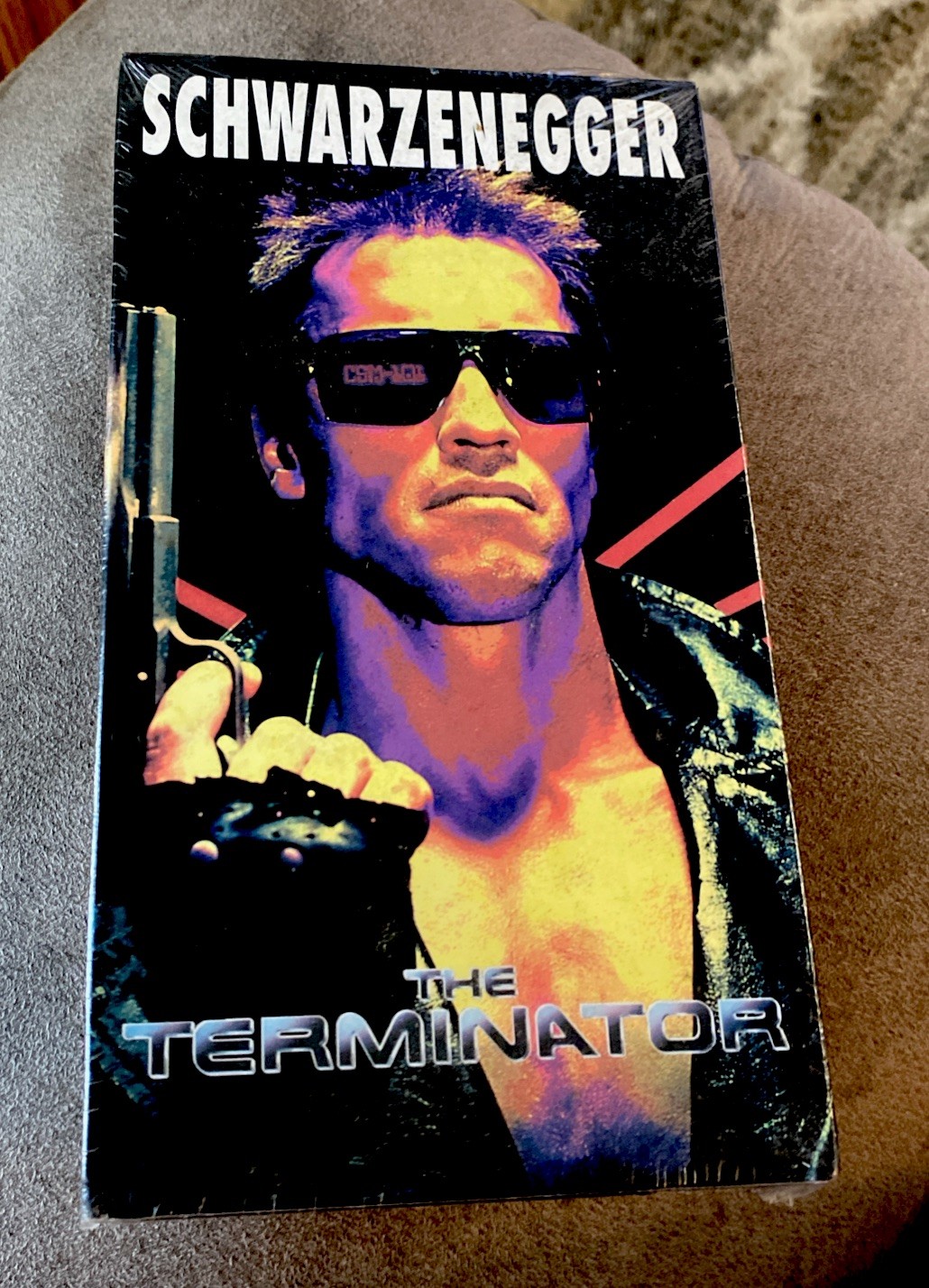 THE TERMINATOR VHS – NEW SEALED – SCHWARZENEGGER Horror Sci-Fi