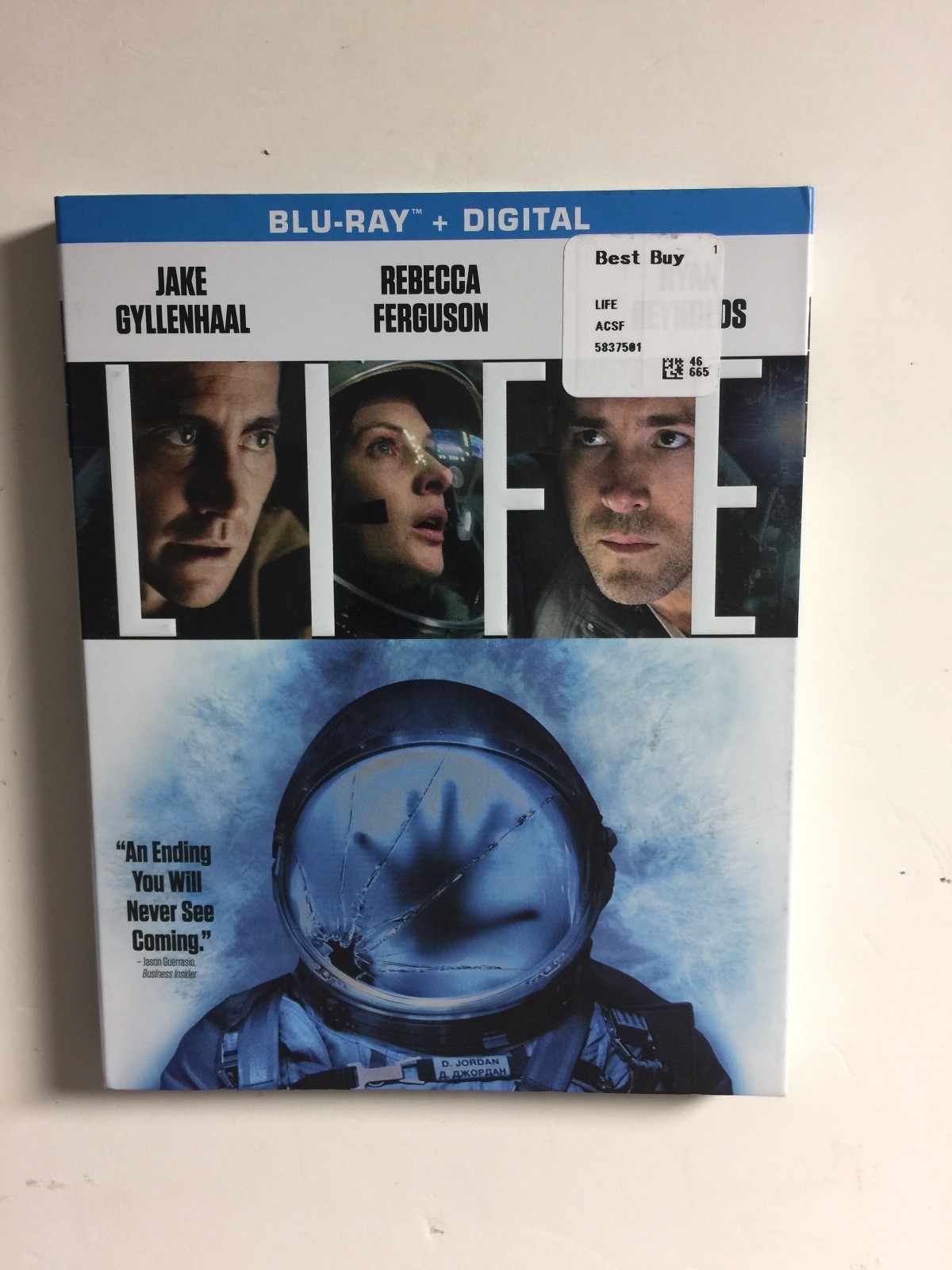 Lfe (Blu-ray, Digital HD, 2017) NEW w/slipcover