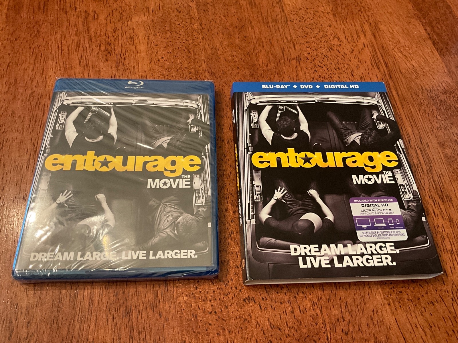 Entourage The Movie Mark Wahlberg (Blu-ray, 2015) W/Slipcover – New, Sealed