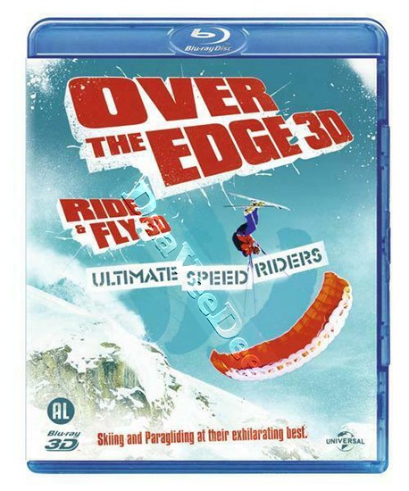 Over the Edge: Ultimate Speed Riders 3D NEW Documentaries Blu-Ray Disc Emmb�