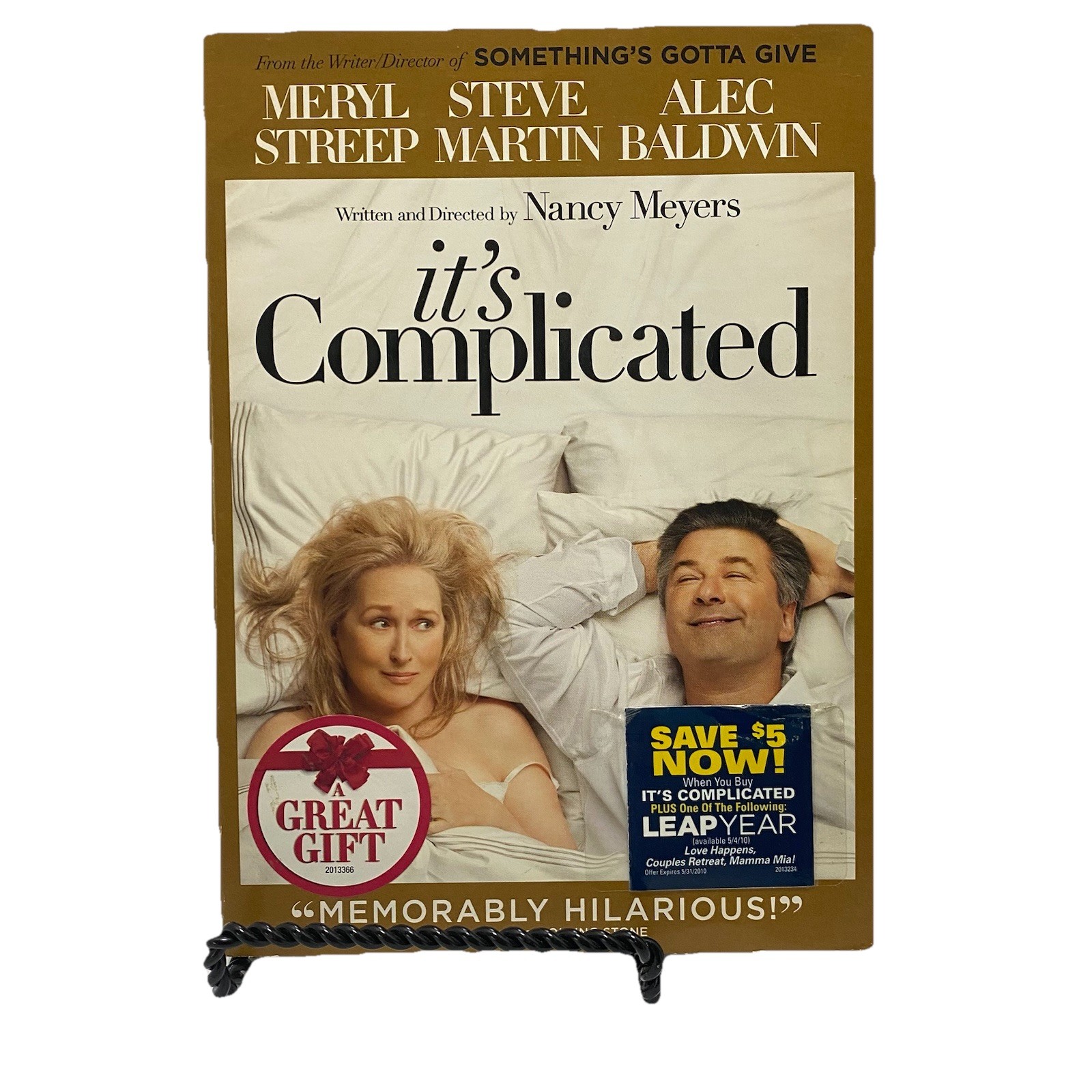 ‘It’s Complicated’ (2009 DVD NEW!) Meryl Streep Alec Baldwin Steve Martin