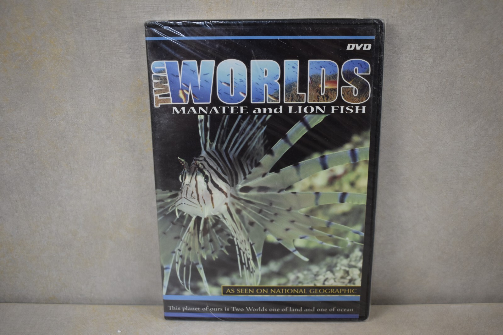 TWO WORLDS- MANATEE and LION FISH DVD ~NEW/SEALED