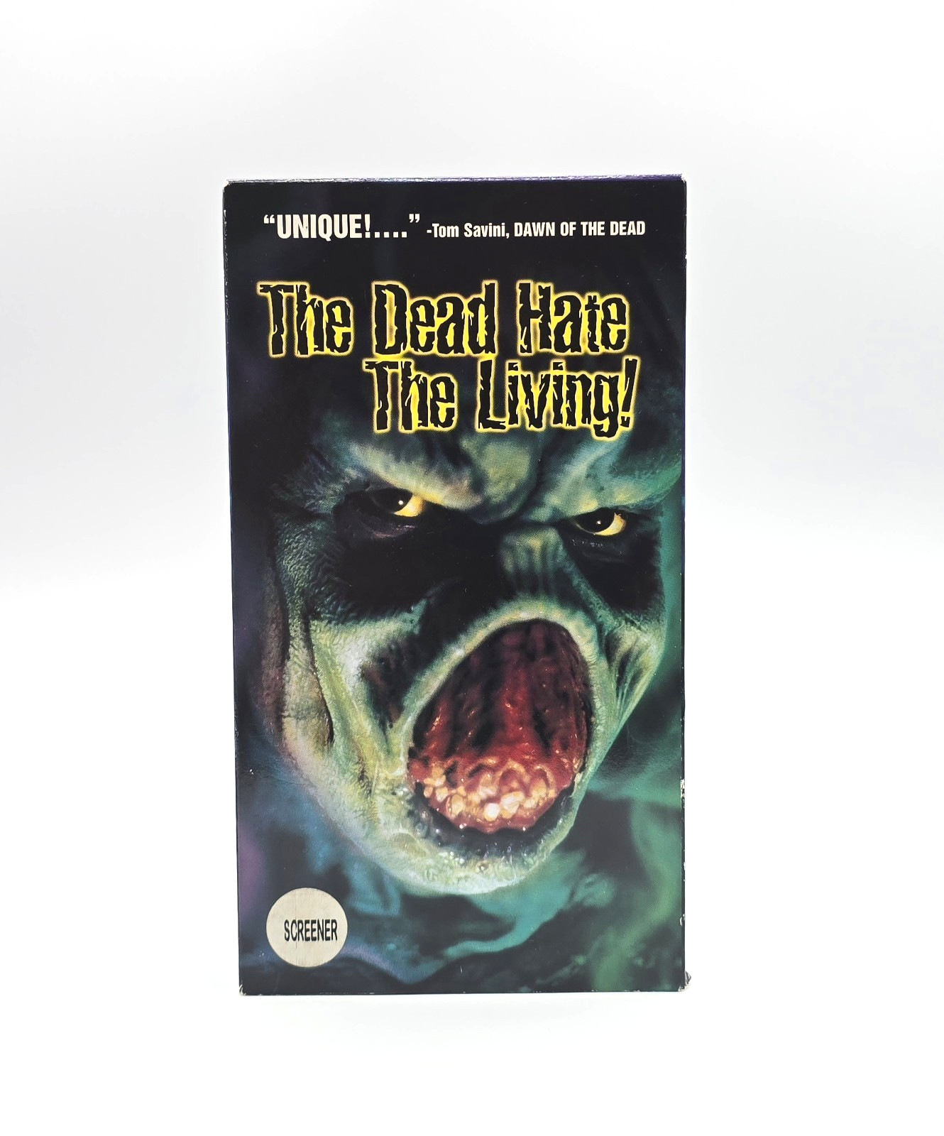 The Dead Hate the Living! (VHS, 2000) Screener, Tested! Full Moon Releasing