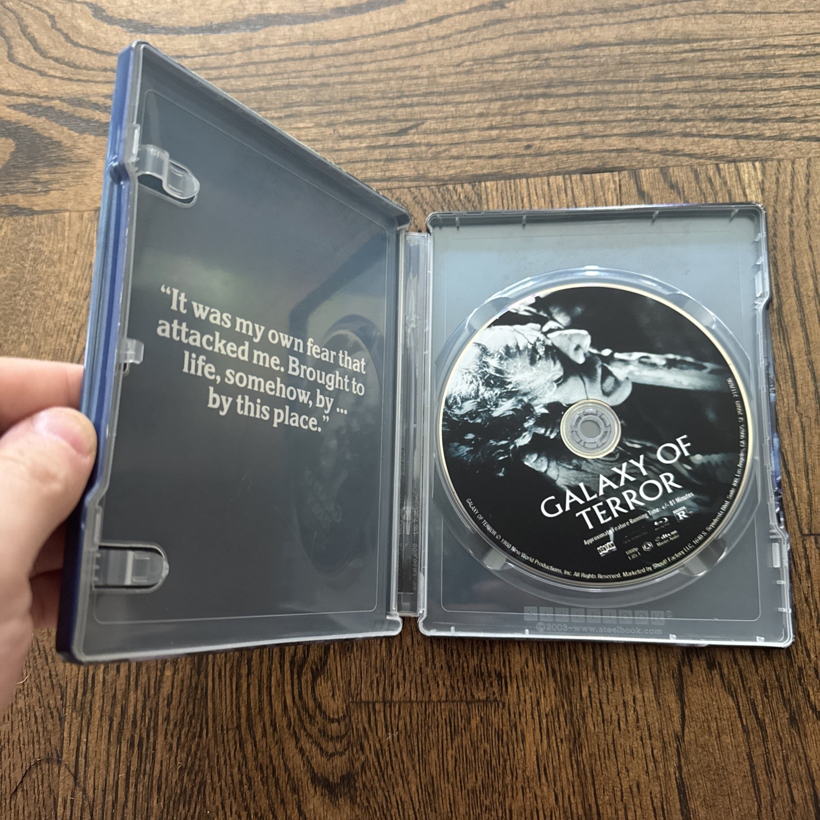 Galaxy of Terror (Blu-ray, 1981) Scream Factory Steelbook