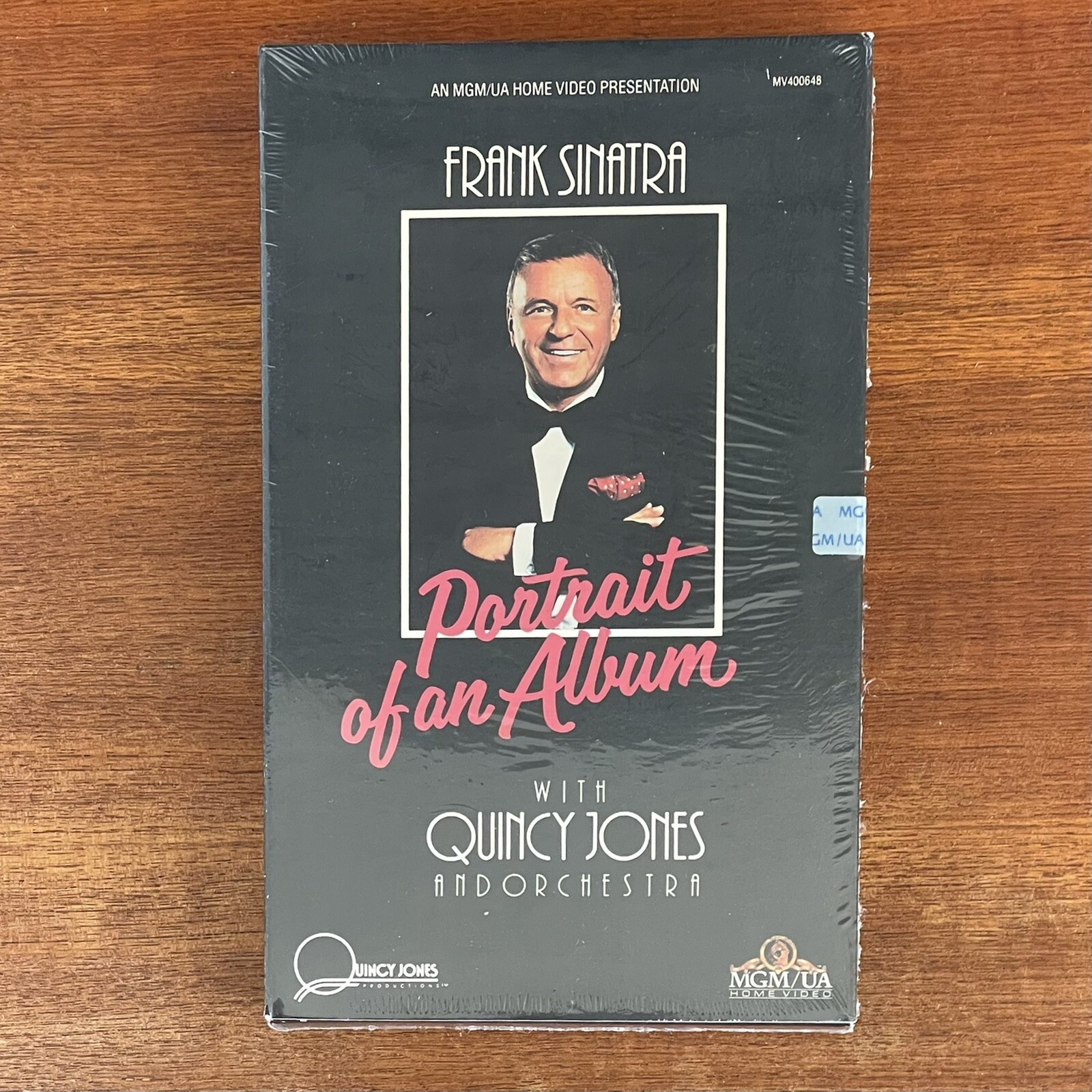 Frank Sinatra Portrait Of An Album VHS Sealed Quincy Jones Big Box