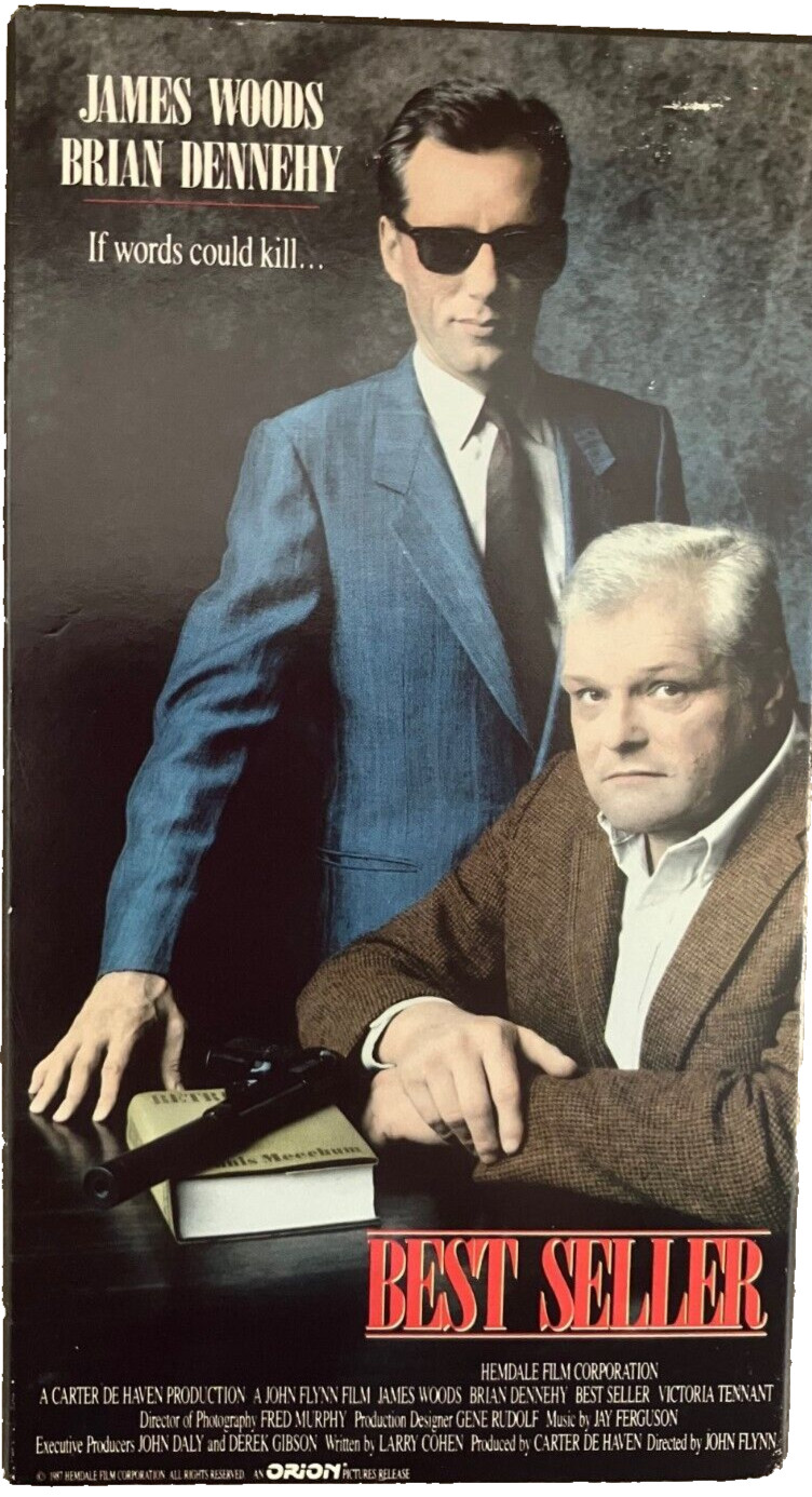 Best Seller VHS 1988 James Woods Brian Dennehy