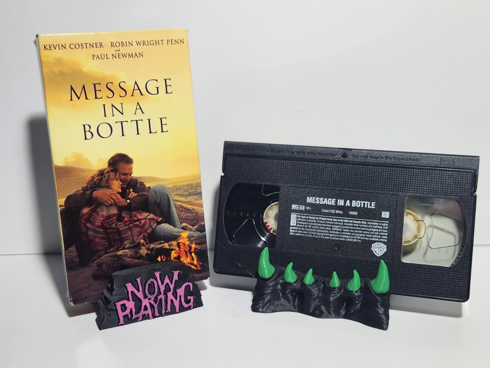 Message in a Bottle (VHS, 2000) Kevin Costner, Robin Wright-Penn