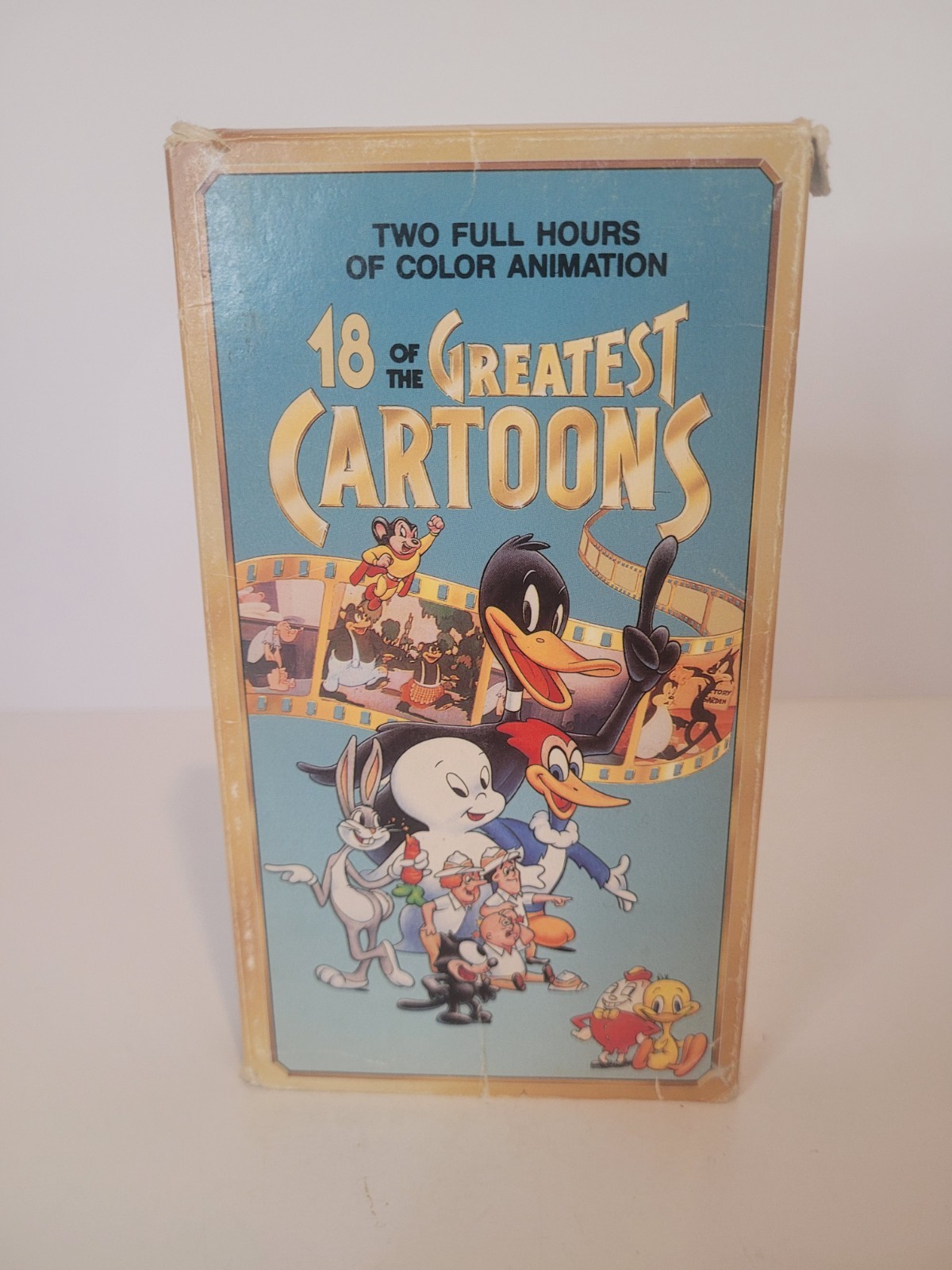18 of the Greatest Cartoons 1990 Starmaker VHS Video Tape Vintage 1940s 1950s