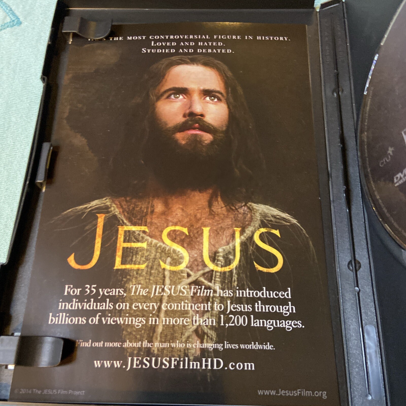 The Jesus Film Dvd Christian Spiritual 35th Anniversary Edition Dove Foundation