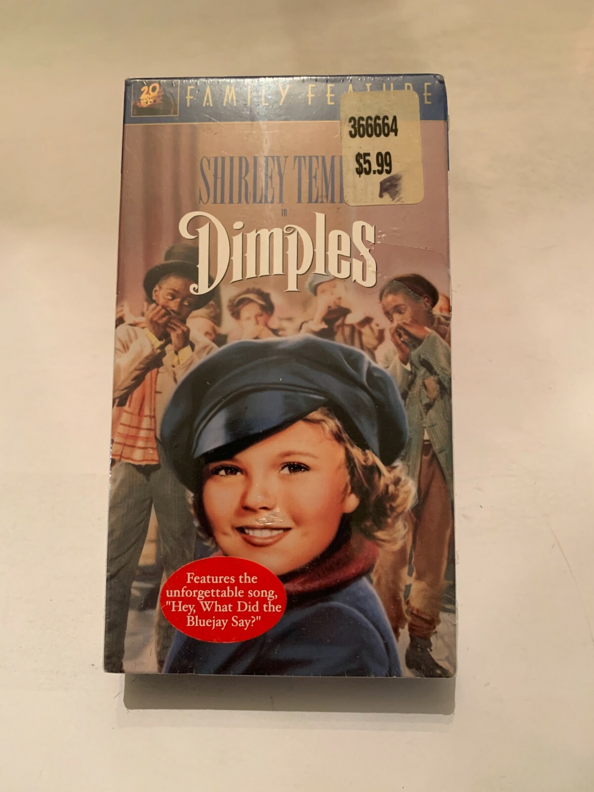 1936 Dimples VHS Video Factory Sealed Shirley Temple