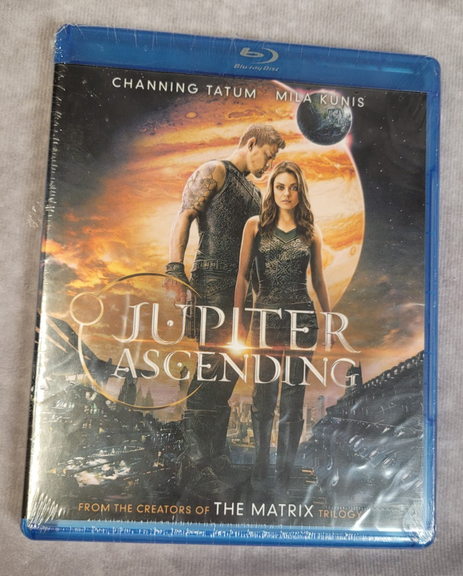 Jupiter Ascending Blu-ray NEW SEALED Channing Tatum Mila Kunis Sci-Fi