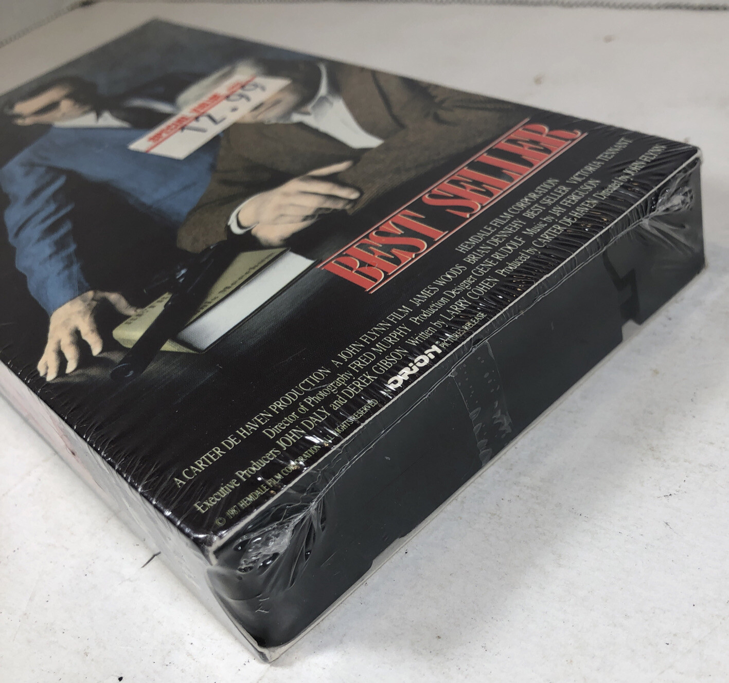 New Sealed Best Seller (VHS, 1988) Vestron Video Watermark James Woods