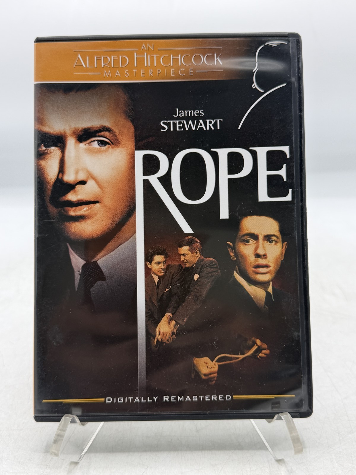 Rope DVD Alfred Hitchcock Masterpiece James Stewart Digitally Remastered
