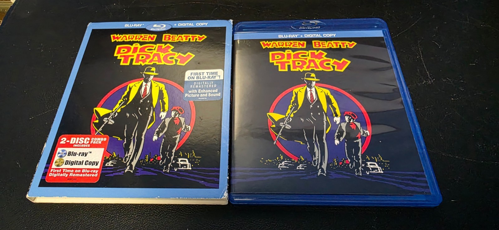 Dick Tracy BLU-RAY Out of Print RARE Warren Beatty 2-Disc + Slipcover