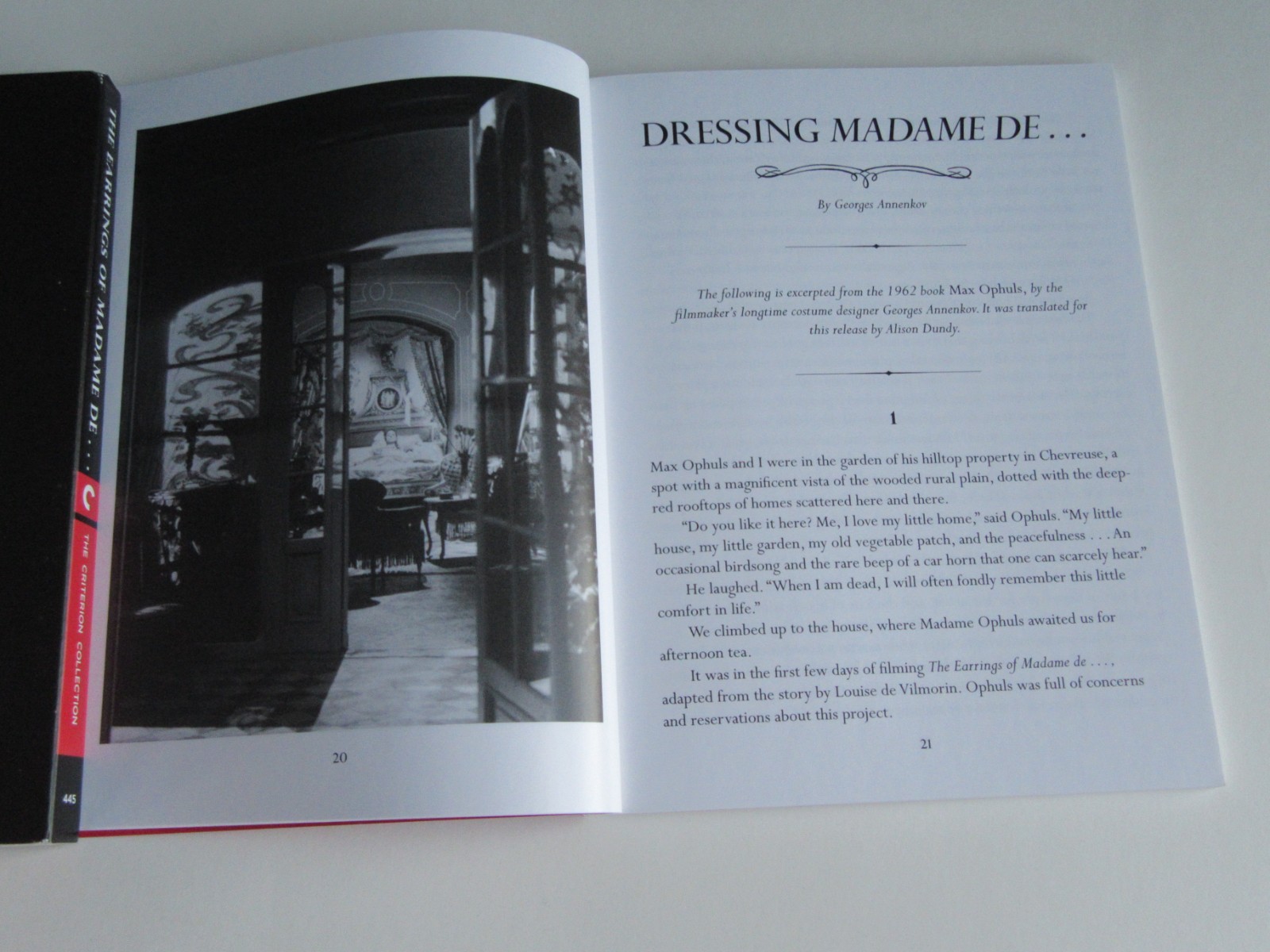 THE EARRINGS OF MADAME DE… (Blu-ray, Criterion Collect.) Max Ophuls OOP RARE!!
