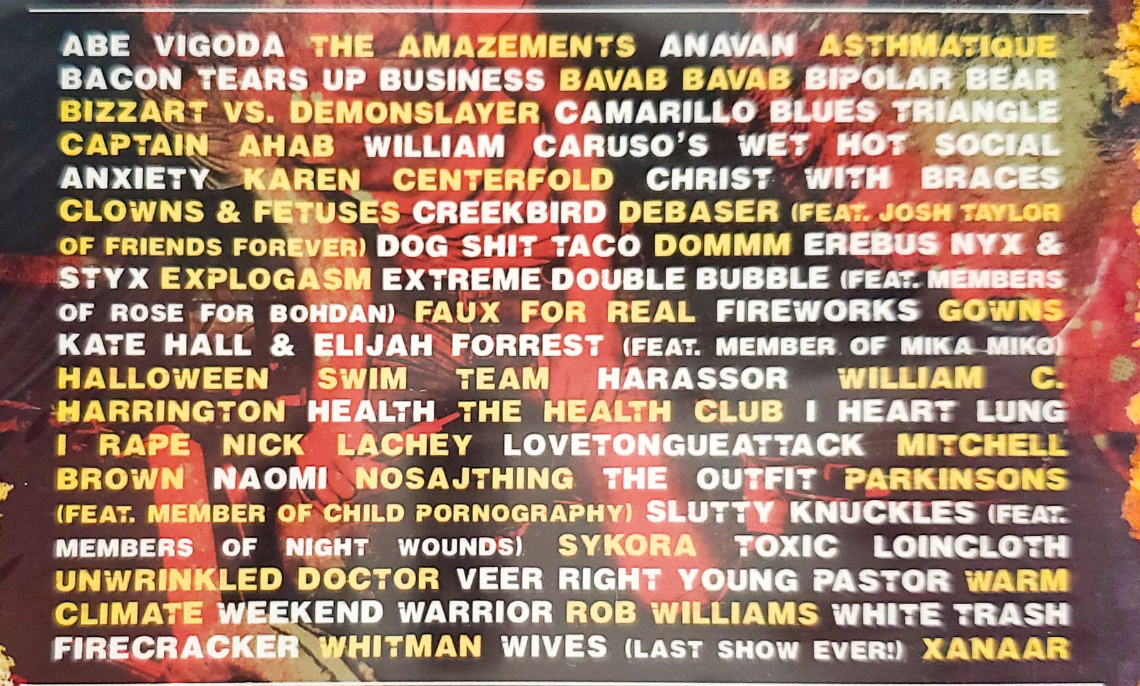 40 Bands 80 Minutes Anavan, Vigodam, The Health Club & More NEW SEALED Y