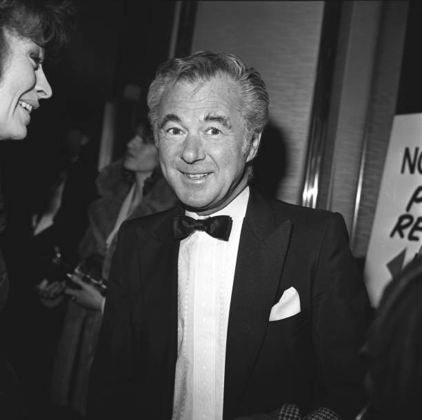 Film Director Actor Bryan Forbes Attends An Event London March 1985 Old Photo