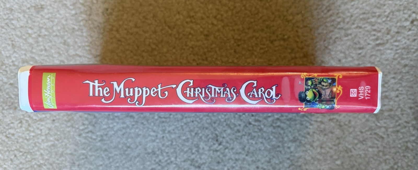 The Muppet Christmas Carol VHS PAL Rare 1993 Clamshell Jim Henson Disney USA