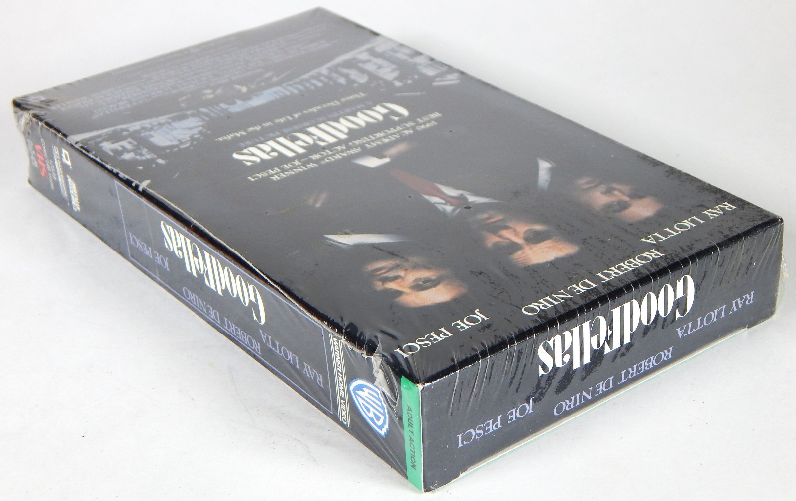 NEW MARTIN SCORSESE 2 x VHS LOT RAGING BULL 1980 & GOODFELLAS 1990 SEALED MOVIE