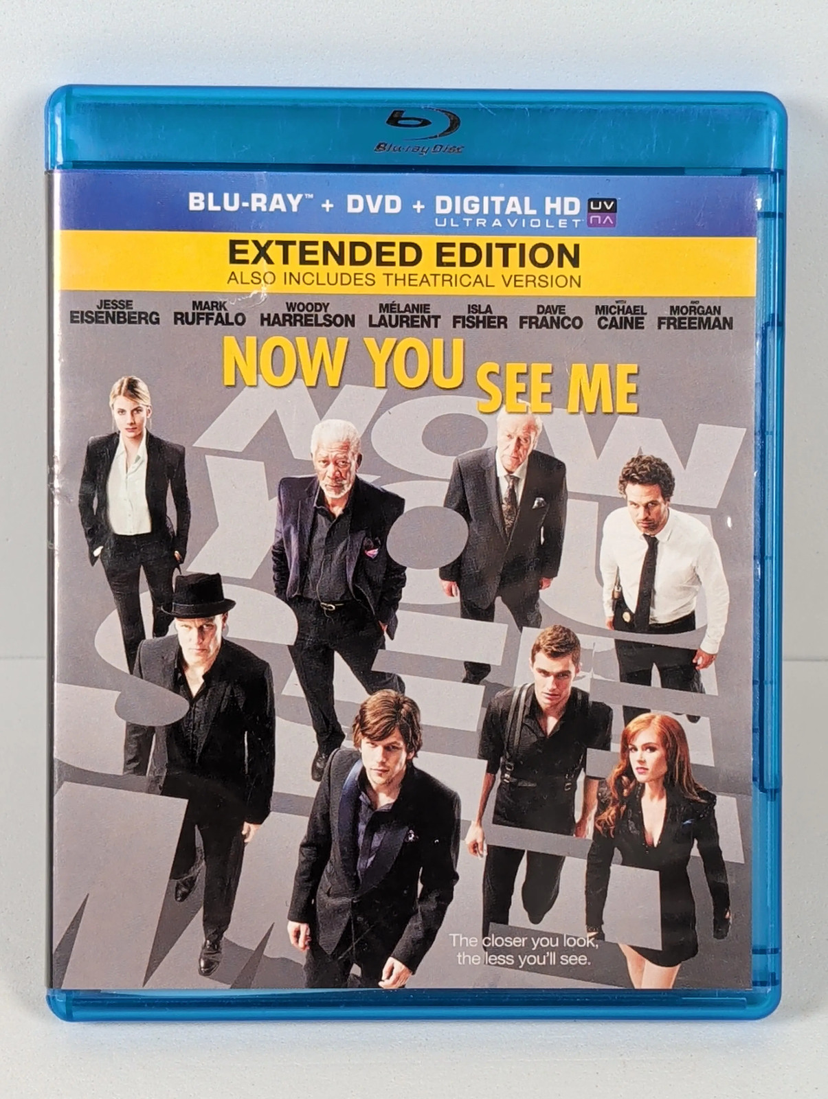 Now You See Me Edition (2013) Extended Edition Blu-Ray Jesse Eisenberg