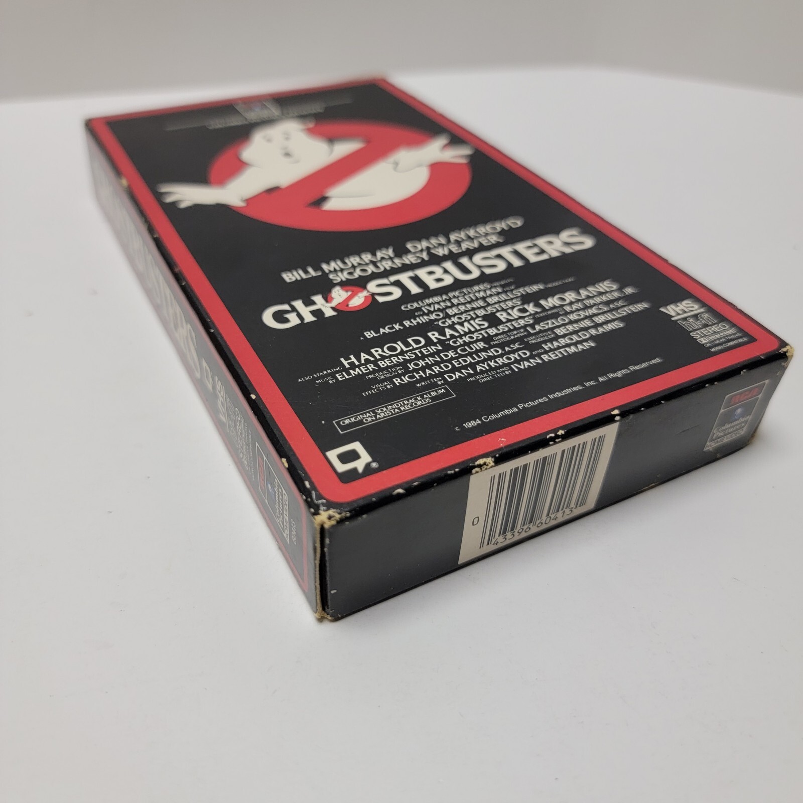 Ghostbusters First Print 1985 VHS, Full Slipcover, Proof Tag, RCA Columbia, VG+